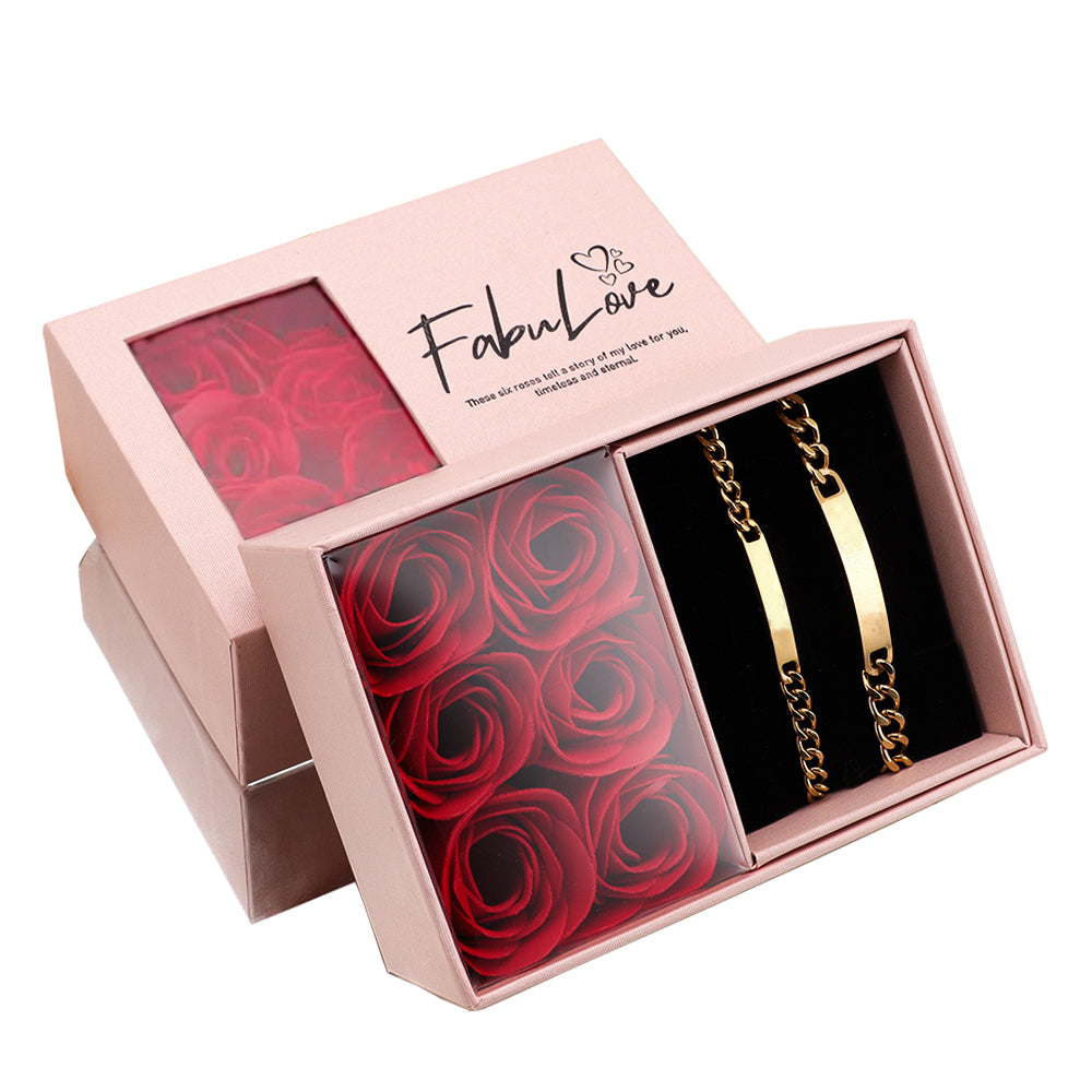 Pudełko Prezentowe z Wieczną Różą