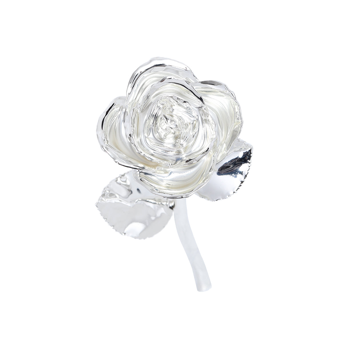 Róża Zanurzona w 24k Złocie